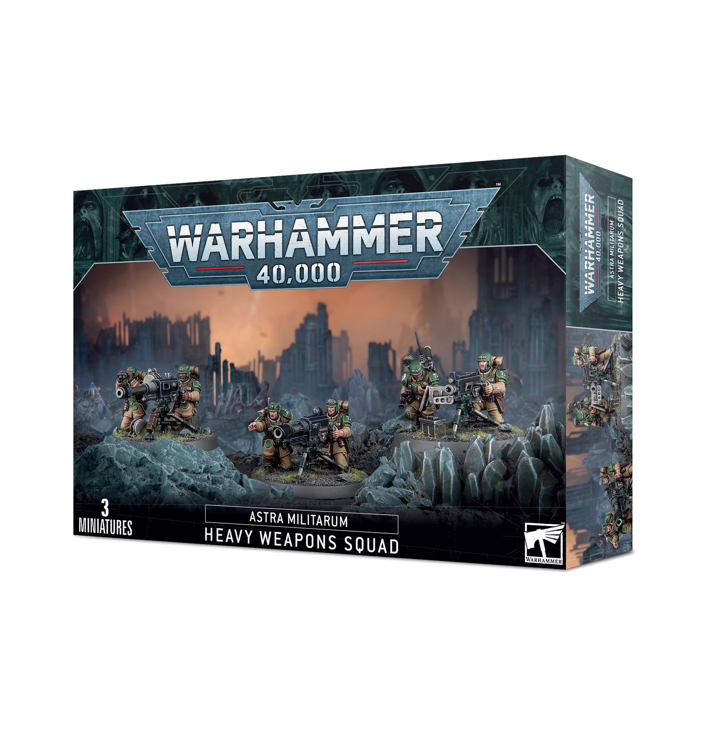 Warhammer 40000 - Astra Militarum - Cadian Heavy Weapons Squad