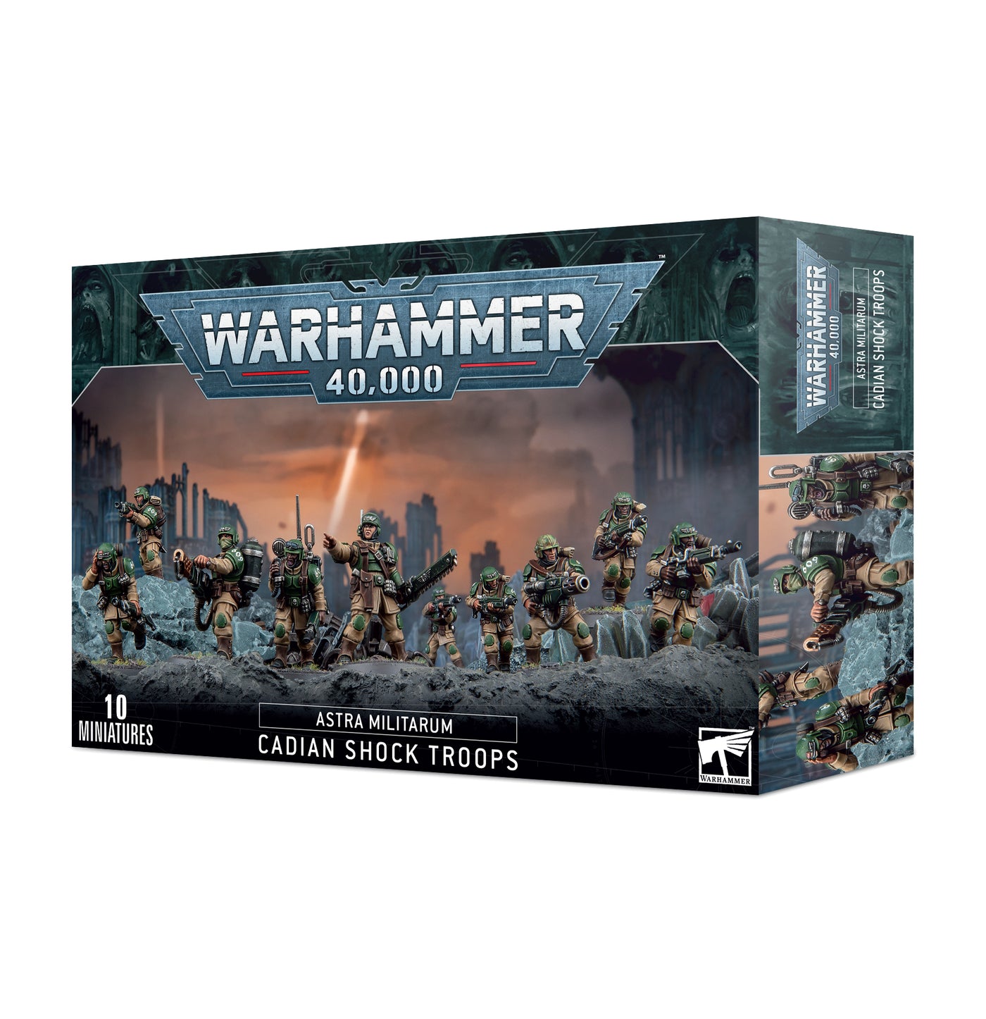 Warhammer 40000 - Astra Militarum - Cadian Shock Troops