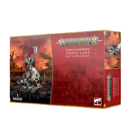 Warhammer Age Of Sigmar - Slaves To Darkness - Chaos Lord on Karkadrak