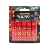 Warhammer Age of Sigmar: Grand Alliance Chaos Dice Set 1