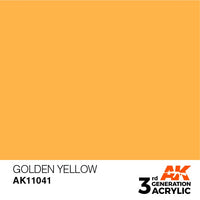 Golden Yellow 17ml - AK Acrylic 2