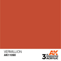 Vermillion 17ml - AK Acrylic 3