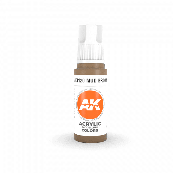Mud Brown 17ml - AK Acrylic