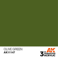 Olive Green 17ml - AK Acrylic 2