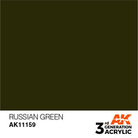 Russian Green 17ml - AK Acrylic 2