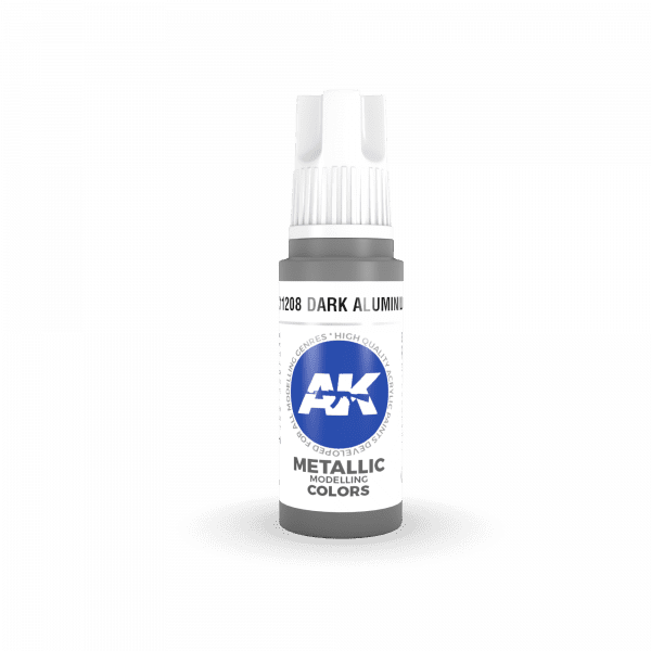 Dark Aluminium 17ml - AK Acrylic