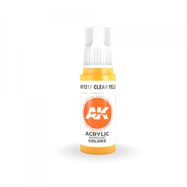 Clear Yellow 17ml - AK Acrylic