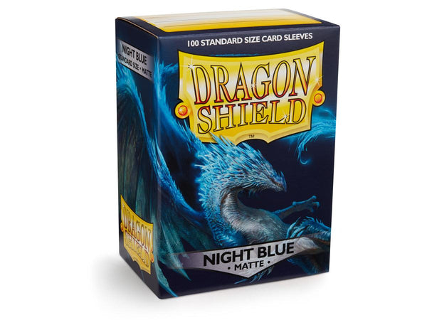 Dragon Shield Sleeves Matte Night Blue (100) 66x91mm