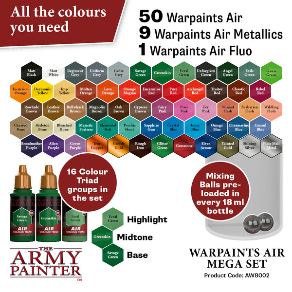 Warpaints Air Mega Set - The Army Painter