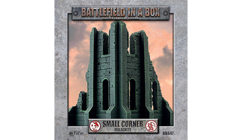 Gothic Battlefields: Small Corner Ruins - Malachite (x2)