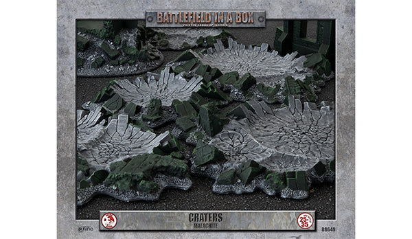 Gothic Battlefields: Craters - Malachite (x5)