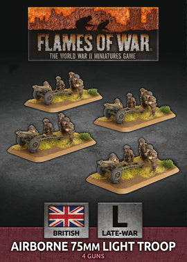 Airborne 75mm Light Troop (British Late War) - Flames Of War