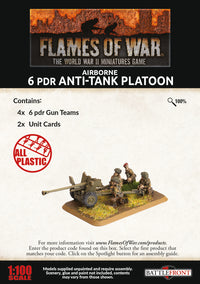 Airborne 6 pdr Anti-Tank Platoon (British Late War) - Flames Of War 1