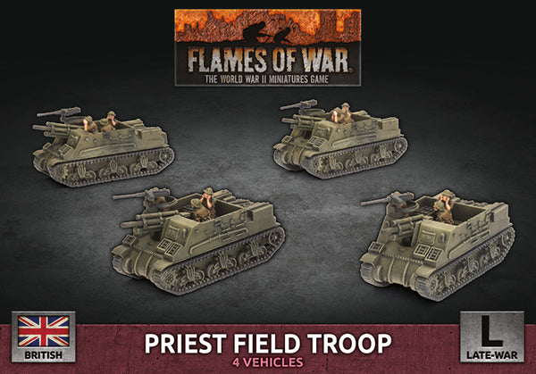 Priest Field Troop (British Late War) - Flames Of War Late War