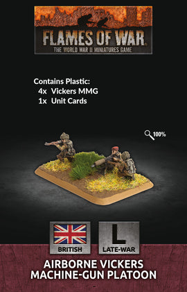 Airborne MMG Platoon (British Late War) - Flames Of War