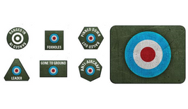 British LW Tokens and Objectives - Flames of War: Pacific