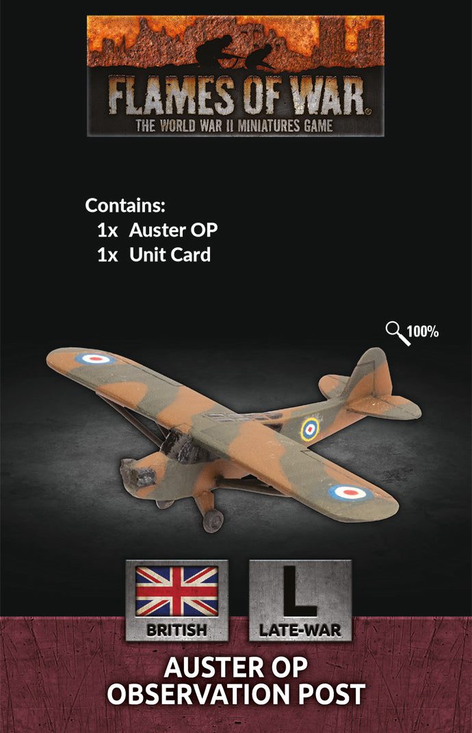 Auster OP Observation Post (British Late War) - Flames Of War Late War