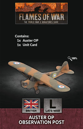 Auster OP Observation Post (British Late War) - Flames Of War Late War