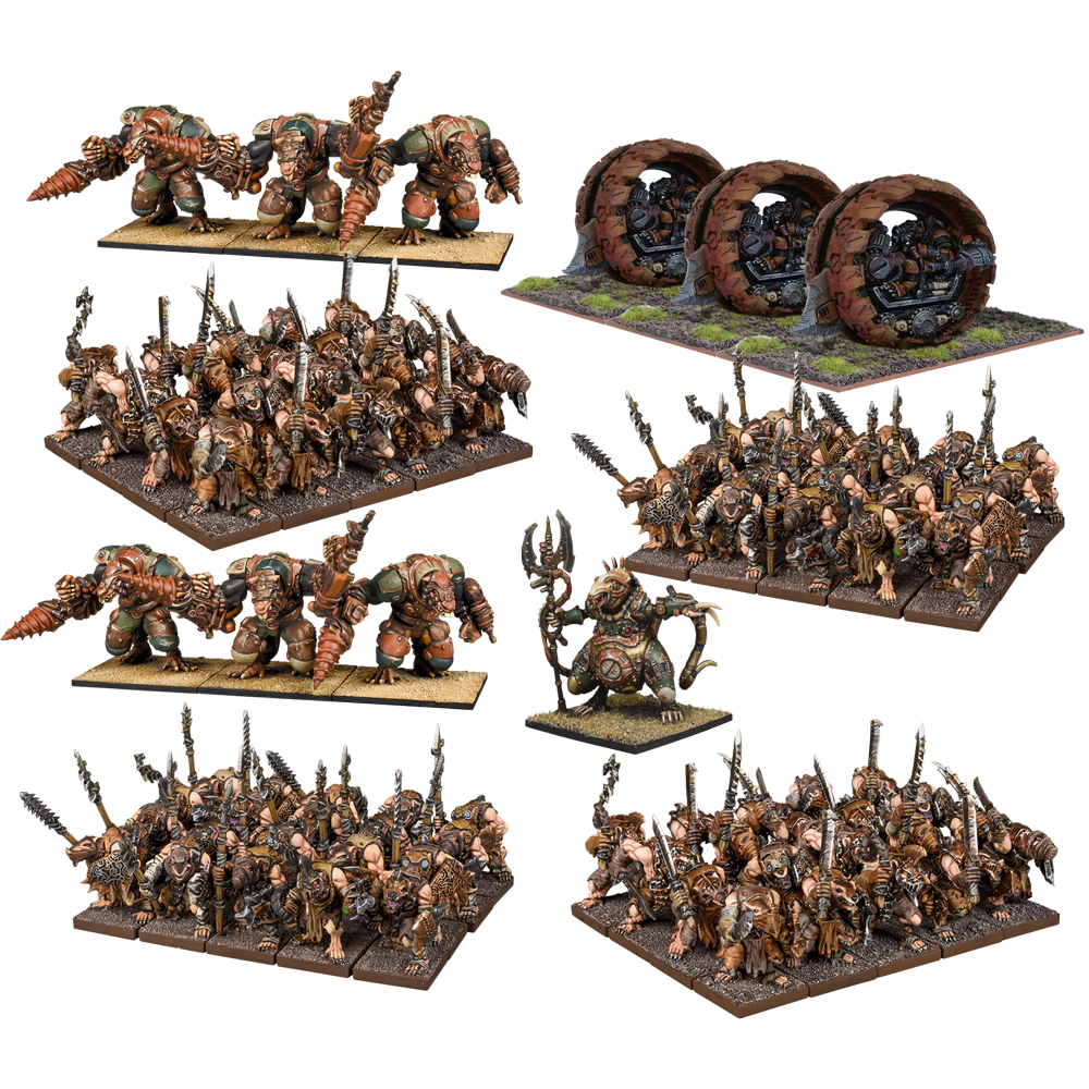 Kings Of War Ratkin Mega Army