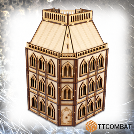 Gothic Brownstone Corner - Sci-fi Gothic