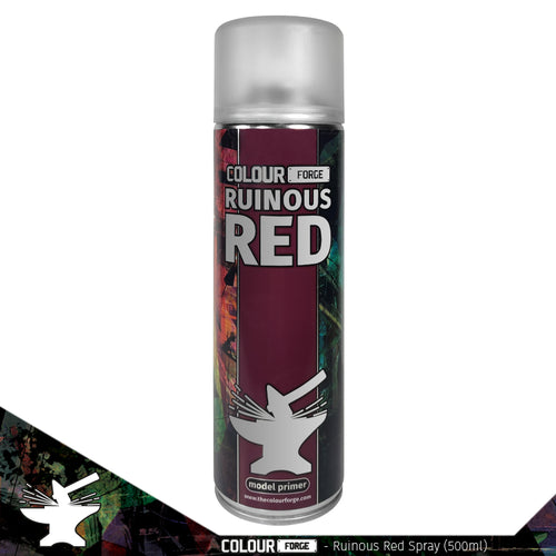 Ruinous Red Aerosol (500ml) - The Colour Forge