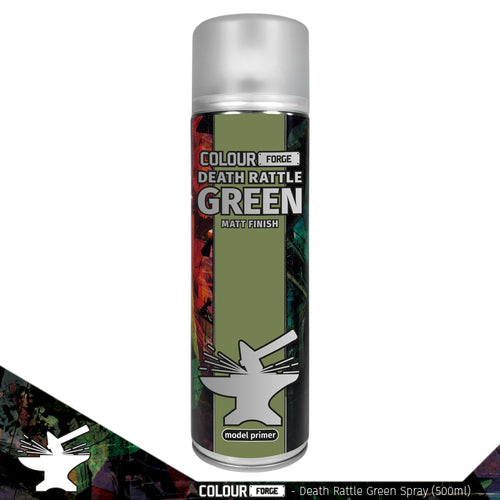Death Rattle Green Aerosol (500ml) - The Colour Forge