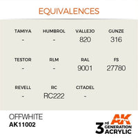Offwhite 17ml - AK Acrylic 3