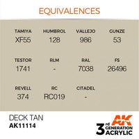 Deck Tan 17ml - AK Acrylic 3