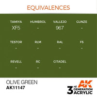 Olive Green 17ml - AK Acrylic 3