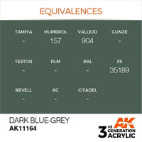 Dark Blue-Grey 17ml - AK Acrylic 3