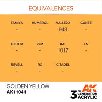 Golden Yellow 17ml - AK Acrylic 3