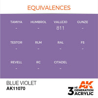 Blue Violet 17ml - AK Acrylic 3