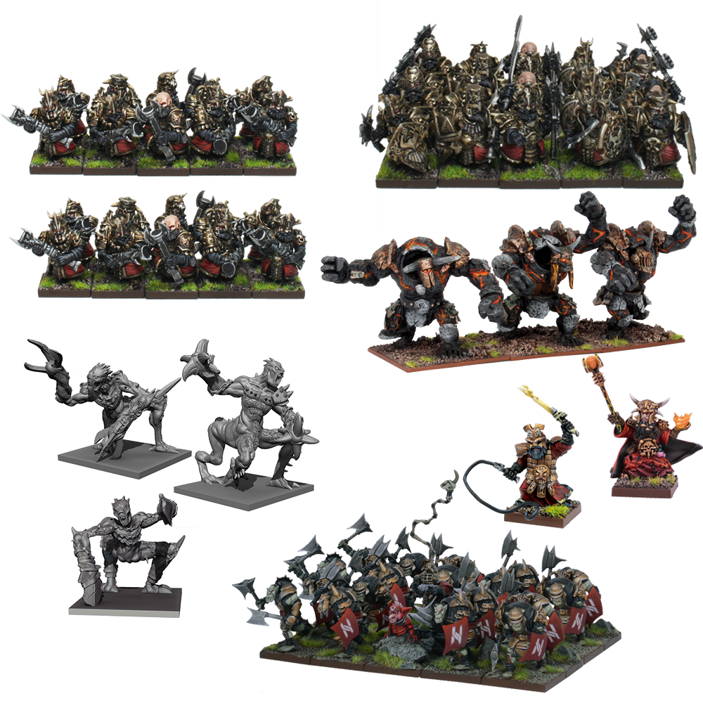 Abyssal Dwarf Mega Army (2020 Edition) - Kings Of War