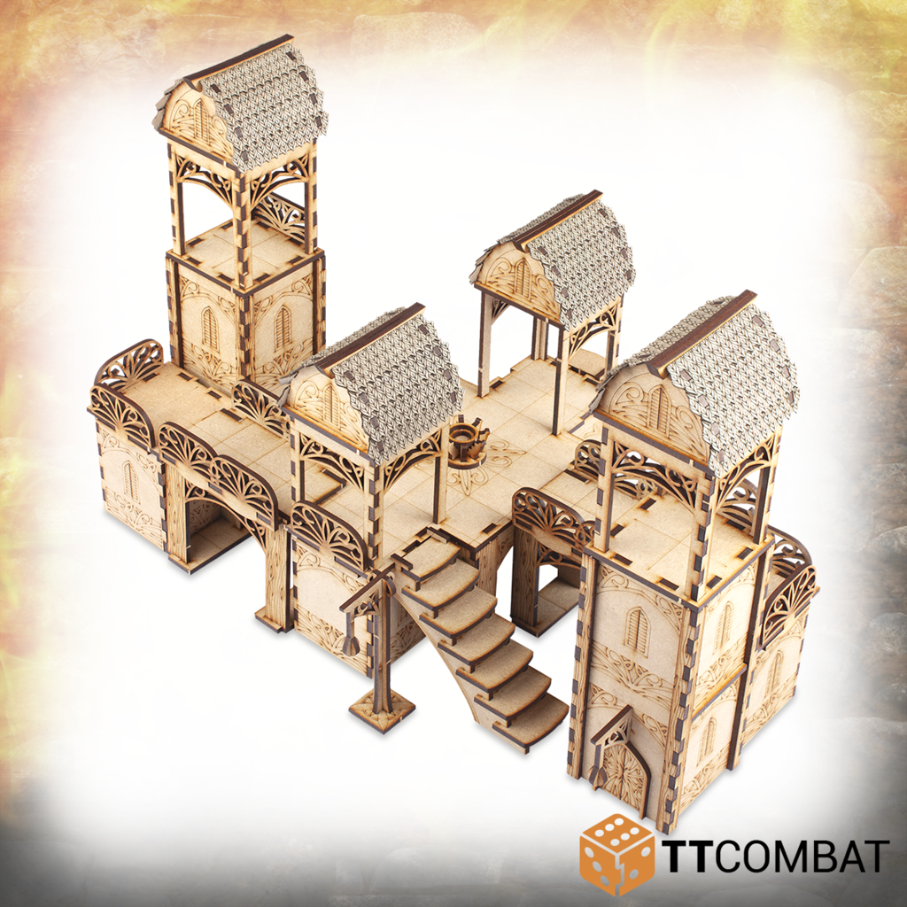 Elven City Gateway - Fantasy Realms