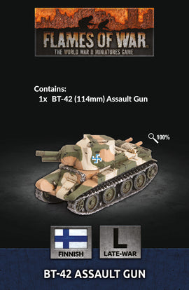 BT-42 Assault Gun - Flames Of War Finnish