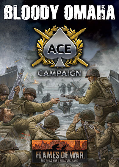 Bloody Omaha Ace Campaign Card Pack - Flames Of War Late War