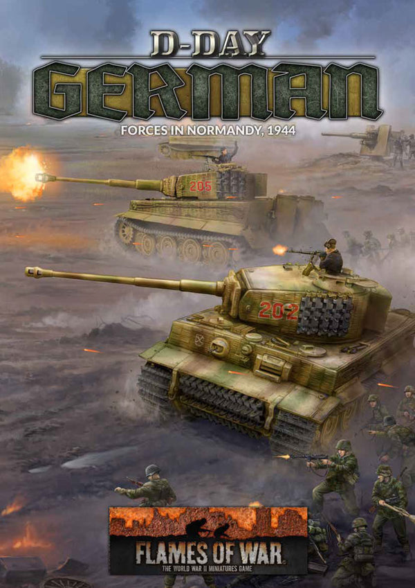 D-Day GermansSupplement Book (HB) - Flames Of War Late War