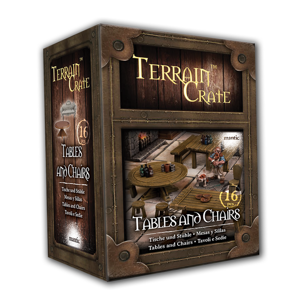 Tables and chairs - Terrain Crate