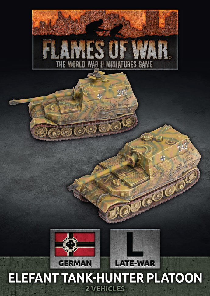 German Late War Elefant Tank-Hunter Platoon