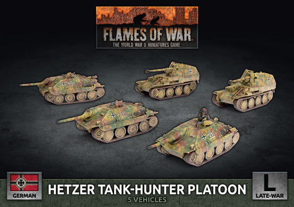 German Late War Hetzer/Marder Tank Hunter Platoon