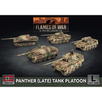 Panther (late 7.5cm) / Jagdpanther (8.8cm) Platoon 1
