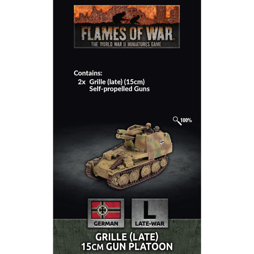 Grille (late) (15cm) Gun Platoon
