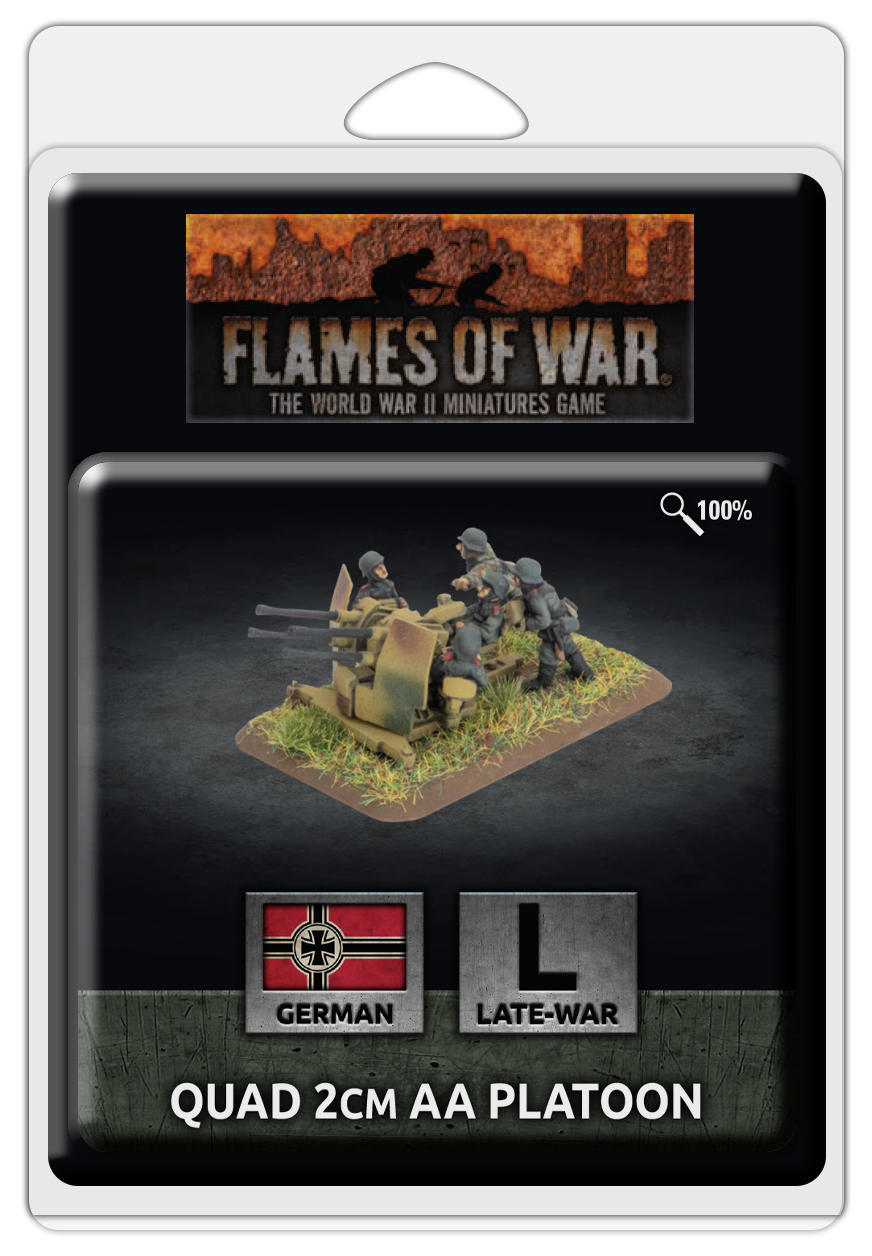German Quad 2cmm AA Platoon (x3)
