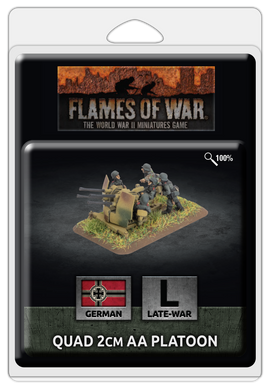 German Quad 2cmm AA Platoon (x3)