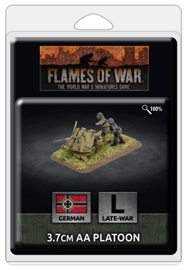 German 3.7cm AA Platoon (x3)