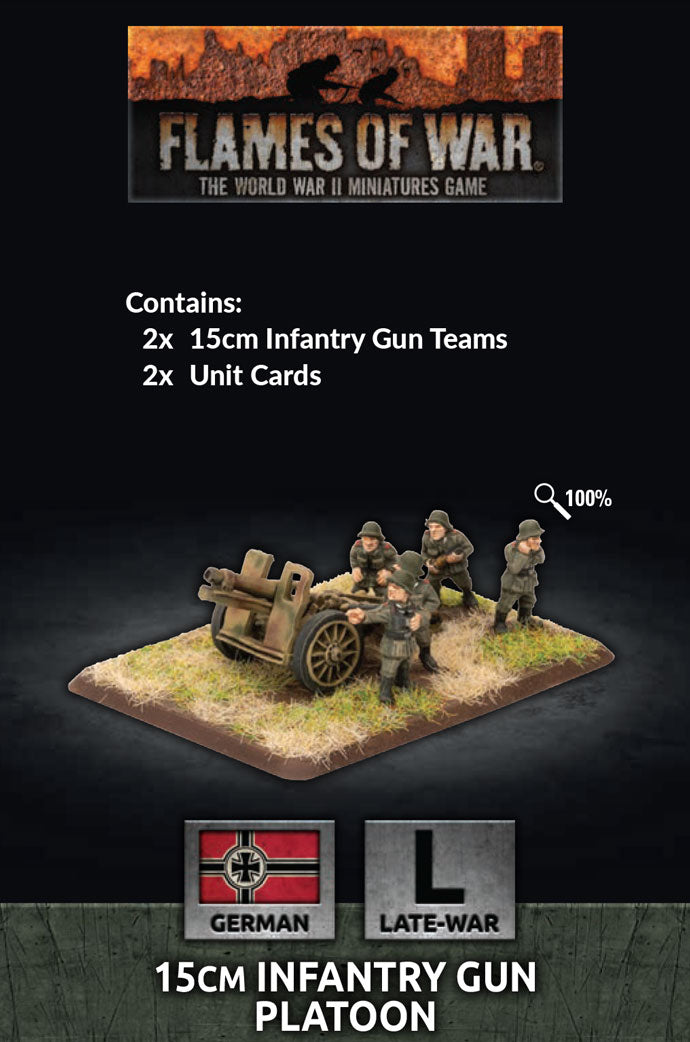 German 15cm Infantry Gun Platoon - Flames Of War Late War