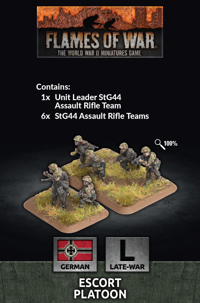 German Late War Escort Platoon