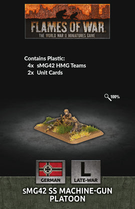 sMG42 SS Machine-gun Platoon - Flames Of War Late War Germans