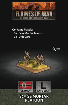 8cm SS Mortar Platoon - Flames Of War Late War Germans