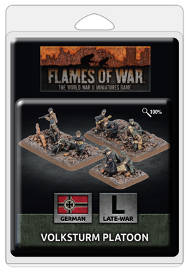 German Volksturm Platoon (x38 figs)